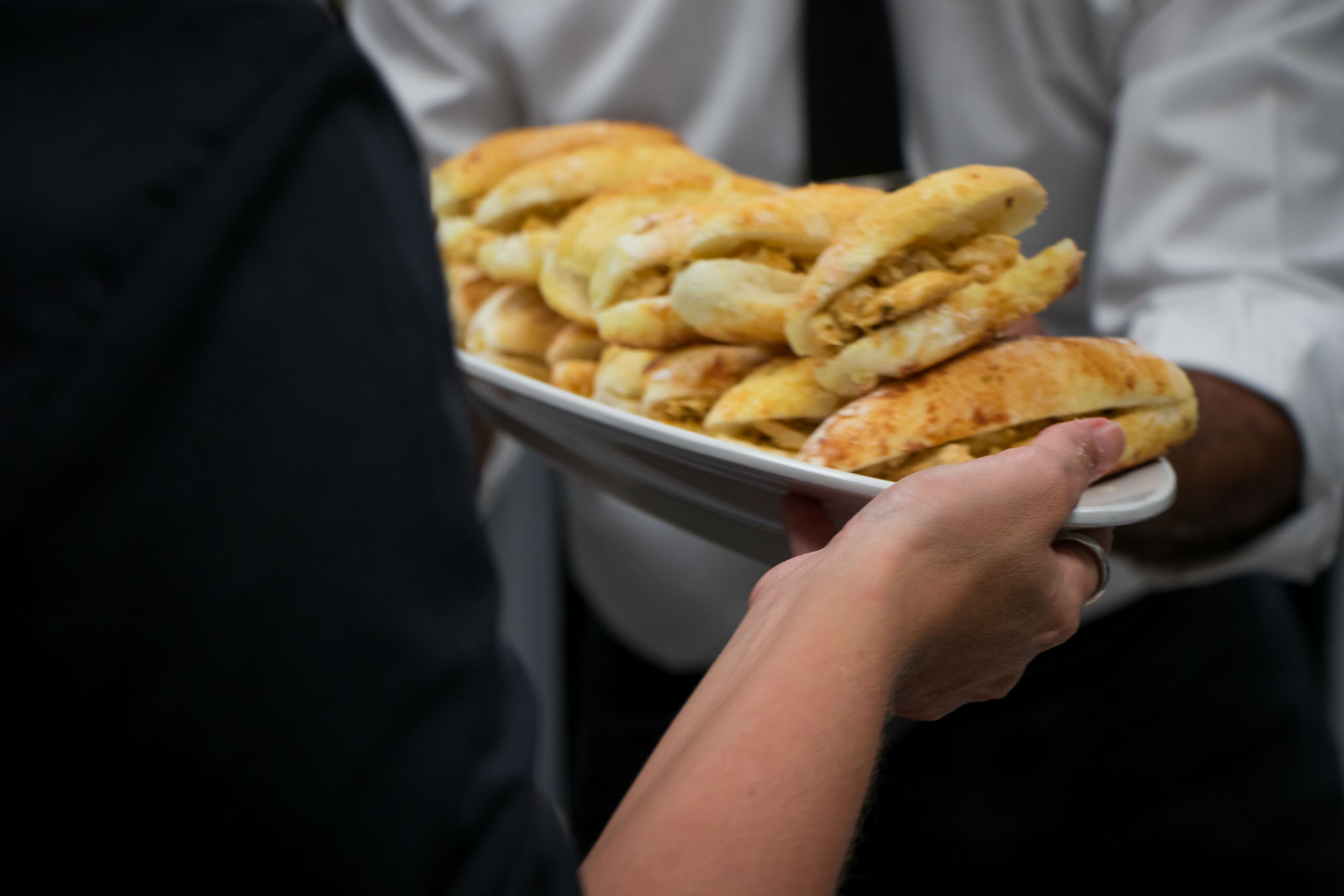 Buffet para eventos corporativos, buffet executivo, coquetel, equipe Anima Gourmet