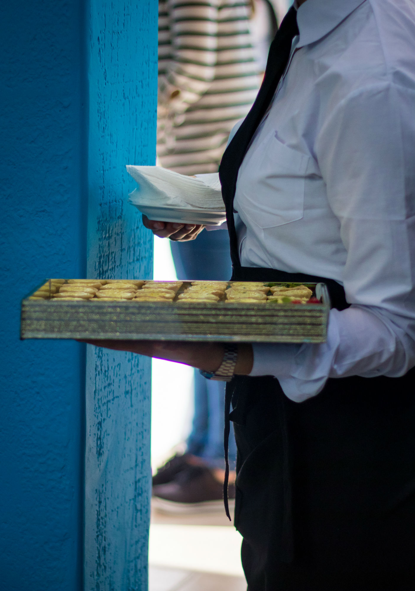 Buffet para eventos corporativos, buffet executivo, coquetel, equipe Anima Gourmet