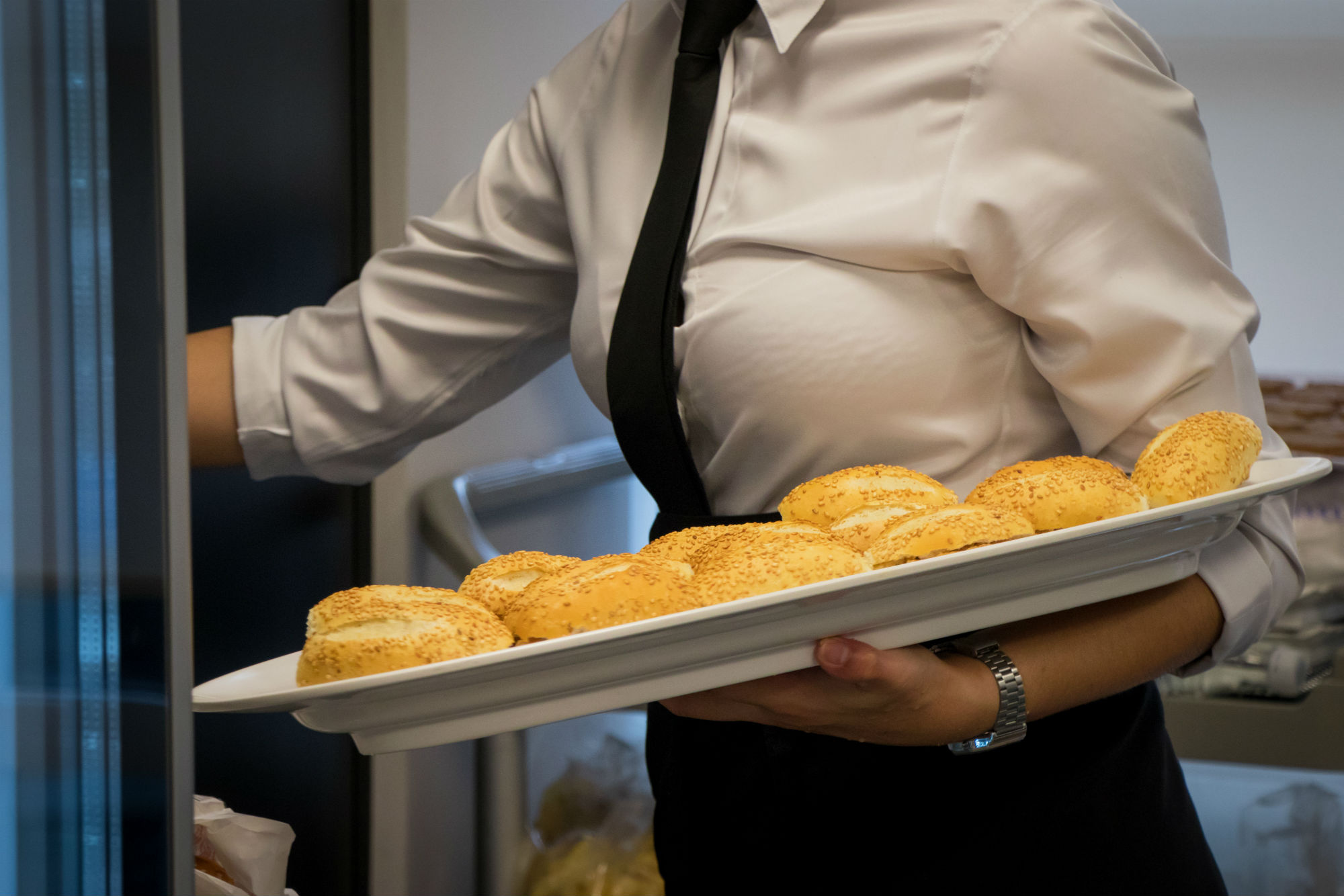 Buffet para eventos corporativos, buffet executivo, coquetel, equipe Anima Gourmet