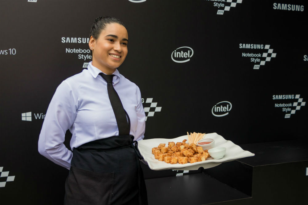 Buffet para eventos corporativos, buffet executivo, coquetel, equipe Anima Gourmet